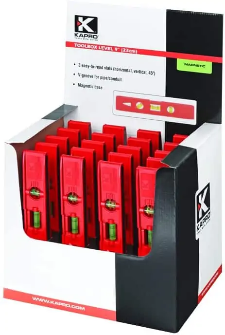 229 TORPEDO LEVEL Toolbox Level 9” (23cm